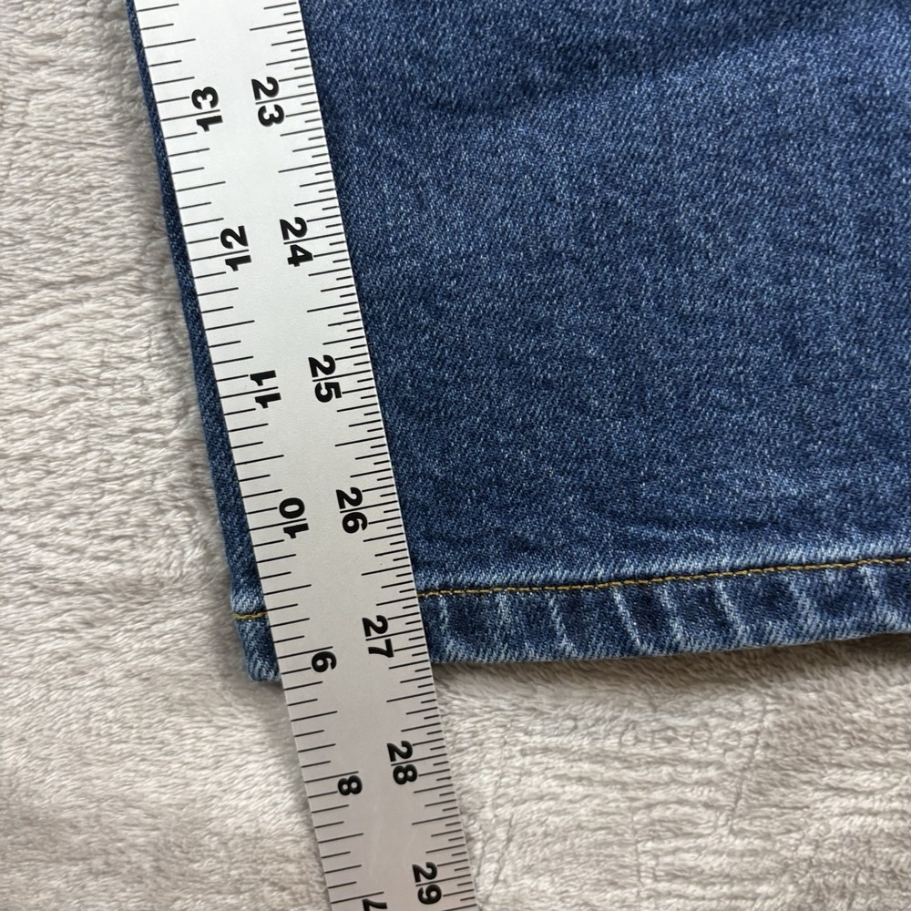 Everlane The Way High Jeans Women 27 Blue Wide Leg Ultra High Rise Stretch Denim - Picture 2 of 9
